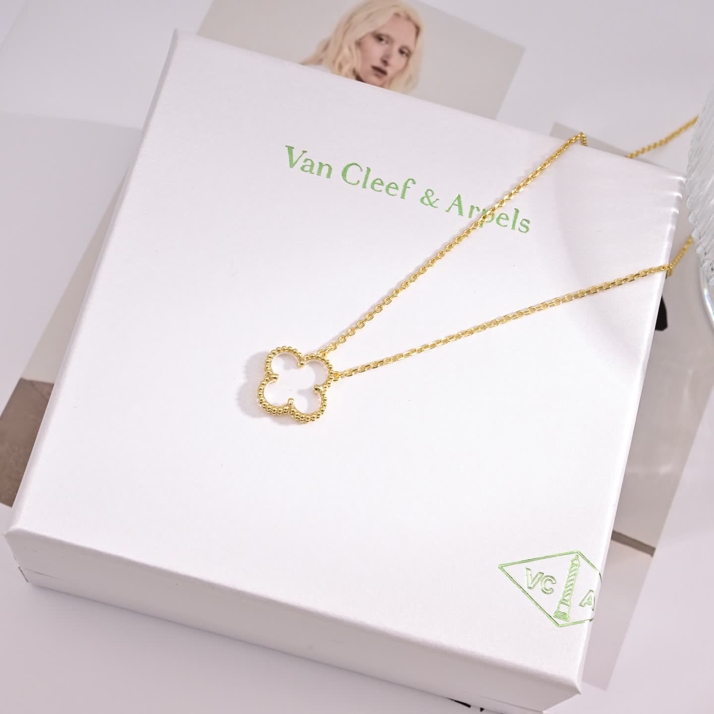Van Cleef & Arpels Magic Alhambra Clover Necklaces